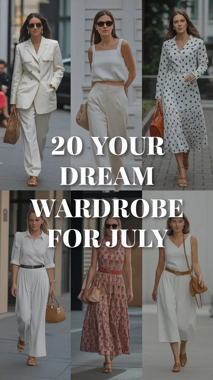 Your Dream Wardrobe for July 2025: Looks to Wear from Greece to London