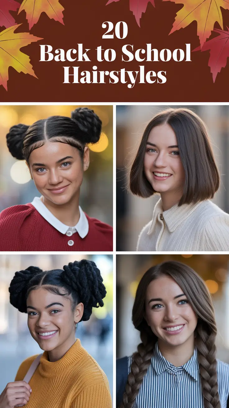 Back to School Hairstyles 2025: Fresh Ideas for Braids, Natural Hair & More