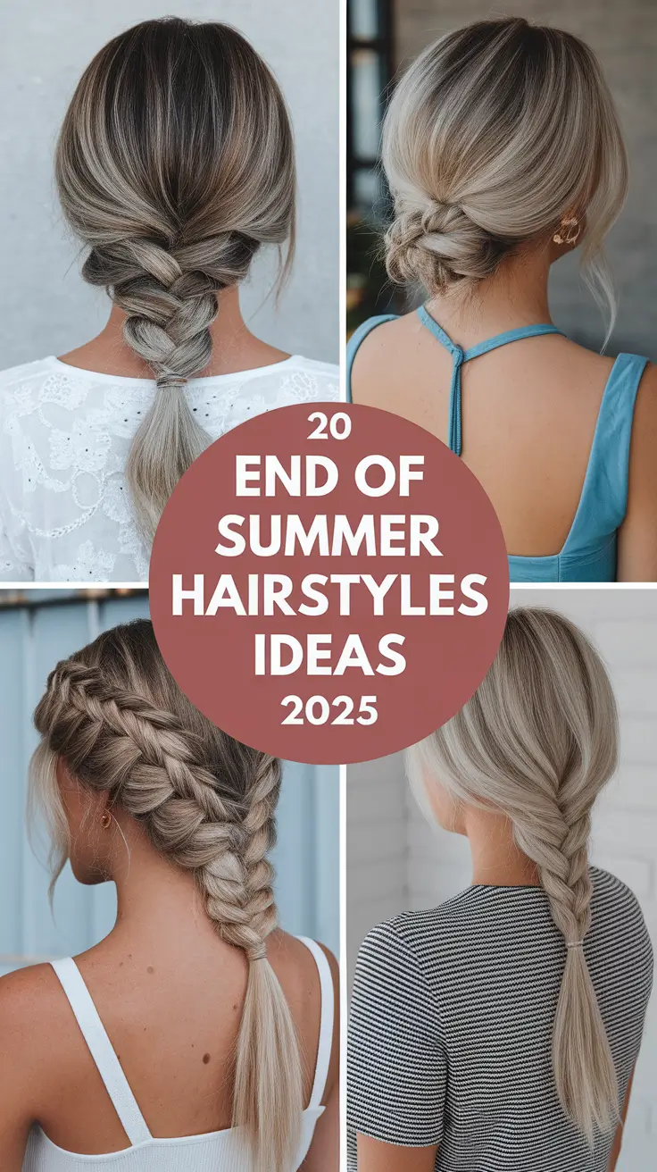 End of Summer Hairstyles Ideas 2025 That Feel Effortless, Cool & Totally You