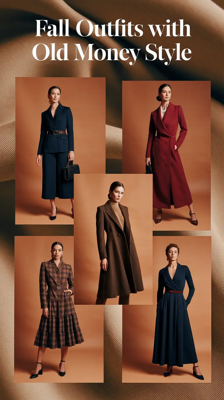 2025 Fall Outfits with Old Money Style: Classy Looks for Every Autumn Mood