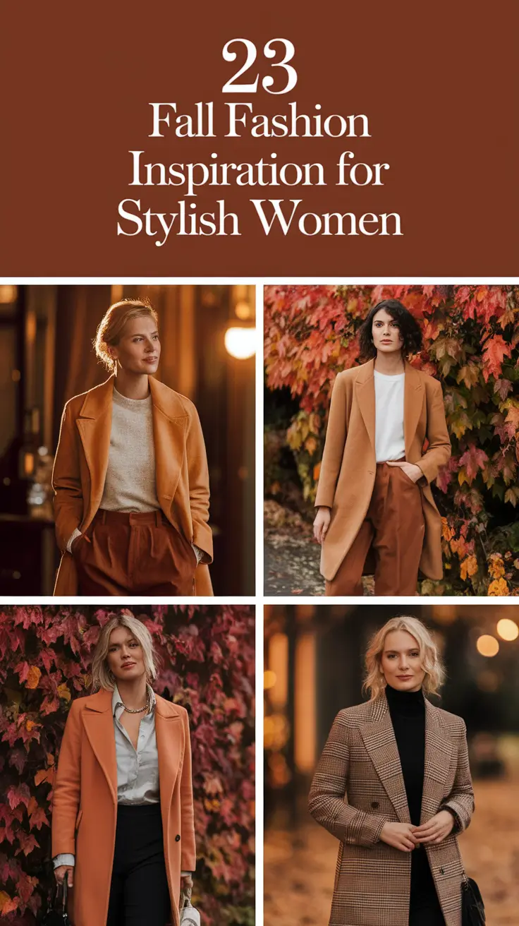 Fall 2025 Fashion Inspiration for Stylish Women: Bold Looks with a European Touch
