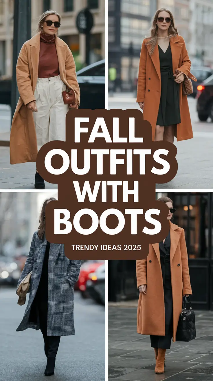 Fall Outfits with Boots – Trendy Ideas 2025 for Every Style and Body