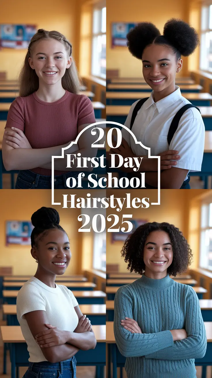 First Day of School Hairstyles 2025 That Are Cute, Easy & Perfect for Teens