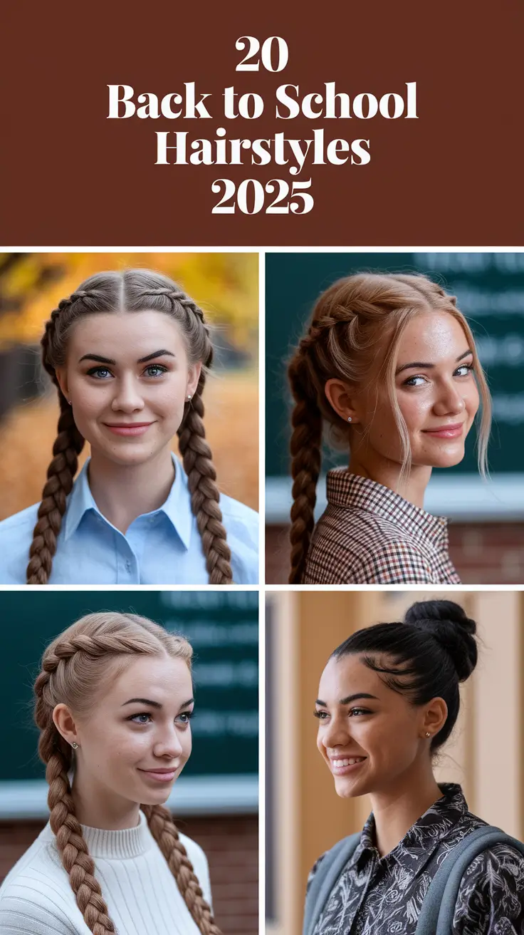 Back to School Hairstyles 2025: Fresh Ideas for Braids, Natural Hair & More