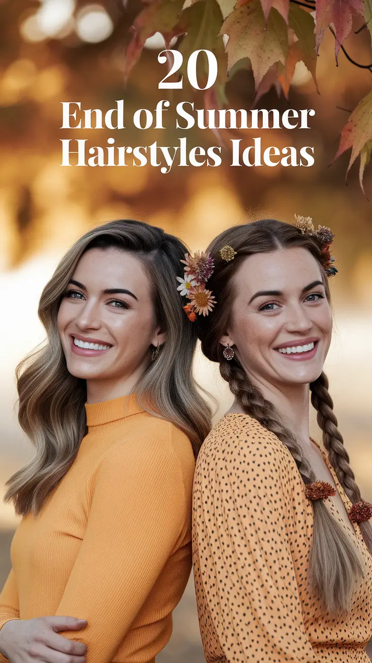 End of Summer Hairstyles Ideas 2025 That Feel Effortless, Cool & Totally You