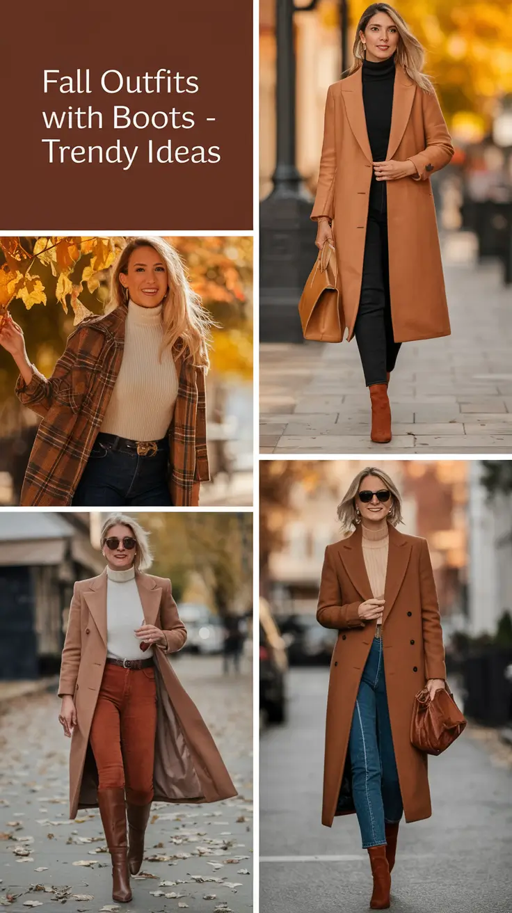 Fall Outfits with Boots – Trendy Ideas 2025 for Every Style and Body