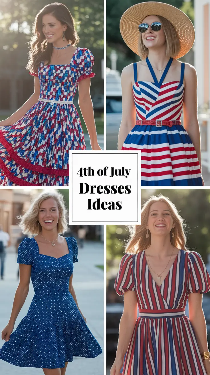 Stunning 4th of July Dresses Ideas 2025 to Impress All Summer