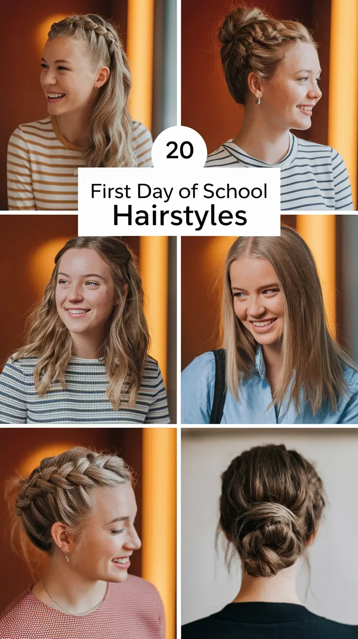 First Day of School Hairstyles 2025 That Are Cute, Easy & Perfect for Teens