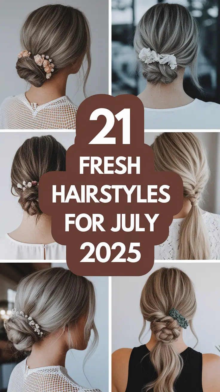 Fresh Hairstyles for July 2025 That Feel Effortless and Festive