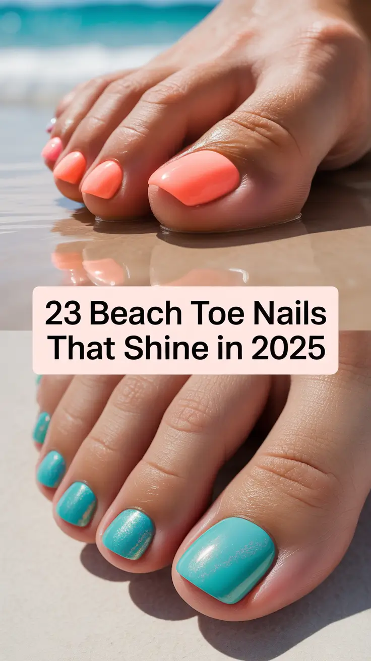 Beach Toe Nails That Shine in 2025: Vacation Tropical Designs You’ll Love