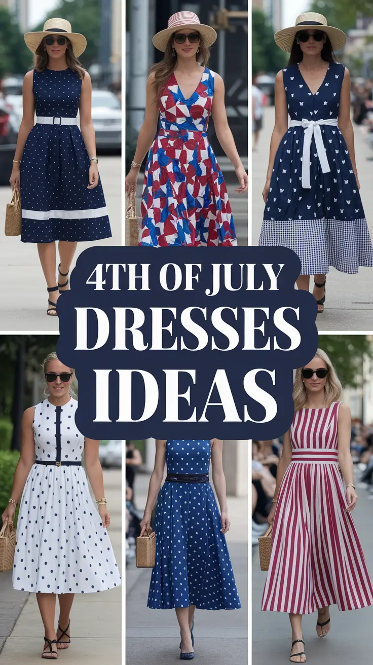 Stunning 4th of July Dresses Ideas 2025 to Impress All Summer