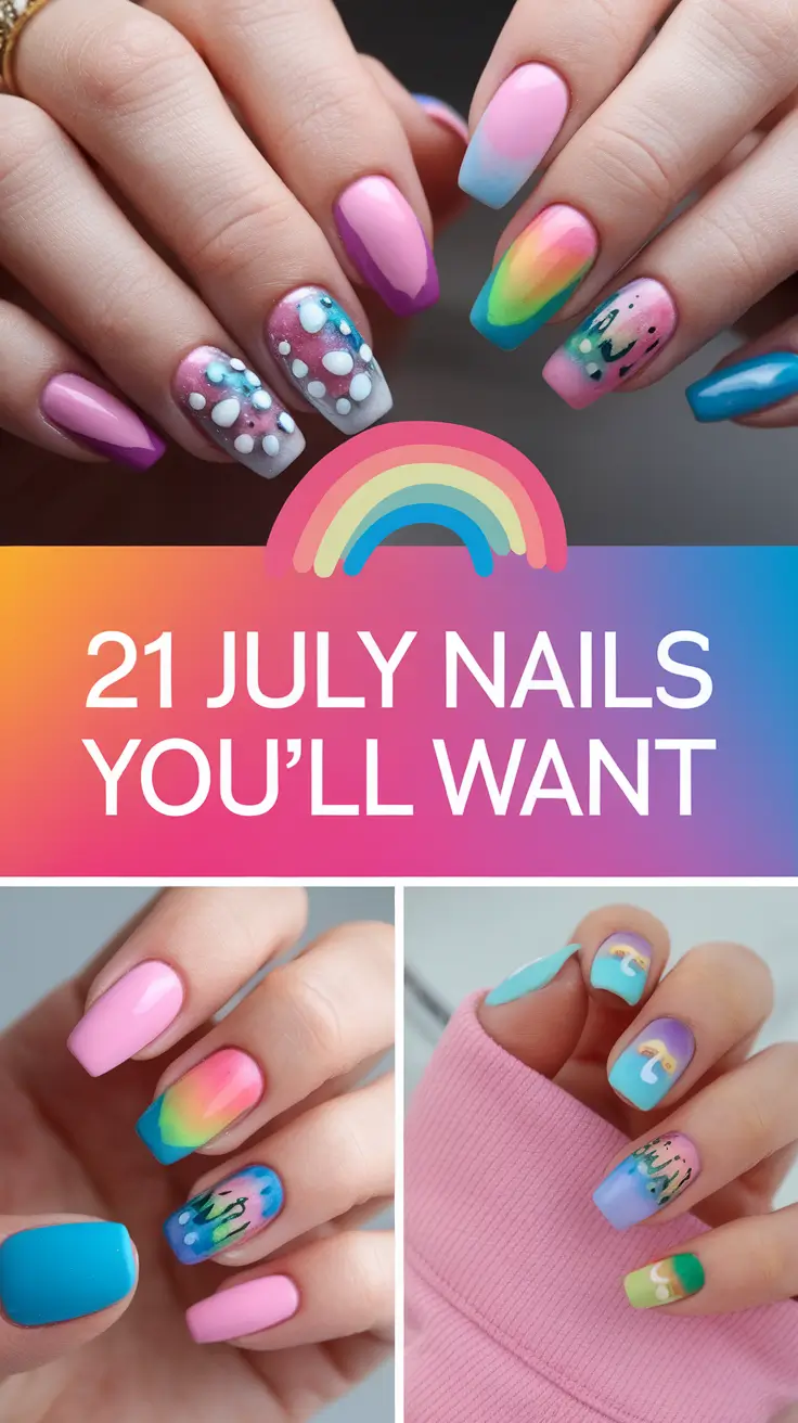 July Nails You’ll Want in 2025: Bold, Fun & Summer-Ready Designs