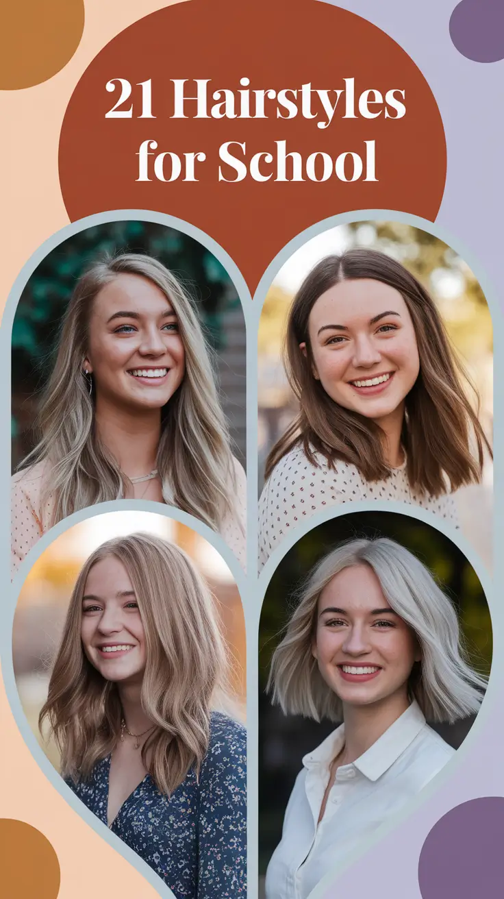 The Best Hairstyles for School 2025: Cute, Easy, and Trendy Looks to Try Now