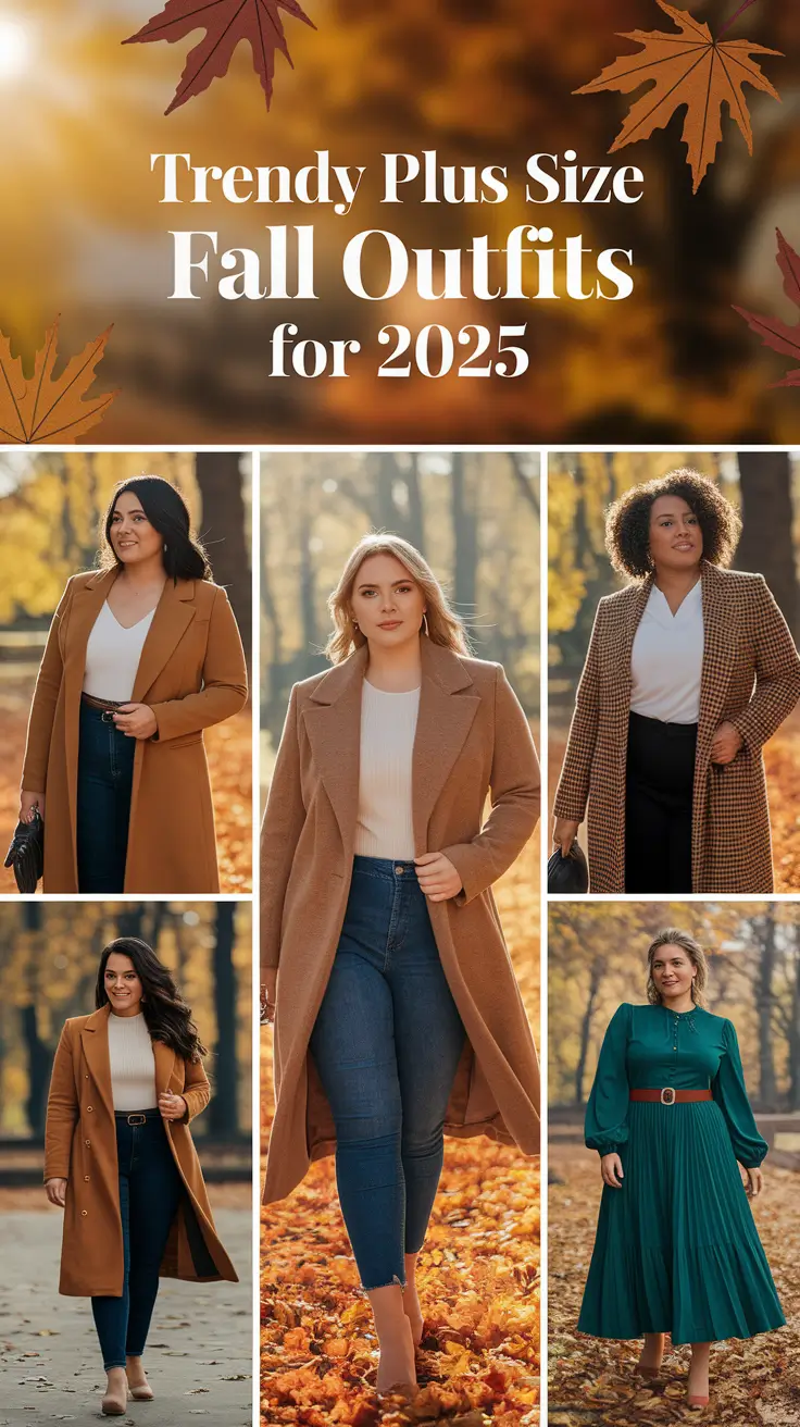 Trendy Plus Size Fall Outfits for 2025: Cozy & Confident Looks to Try Now