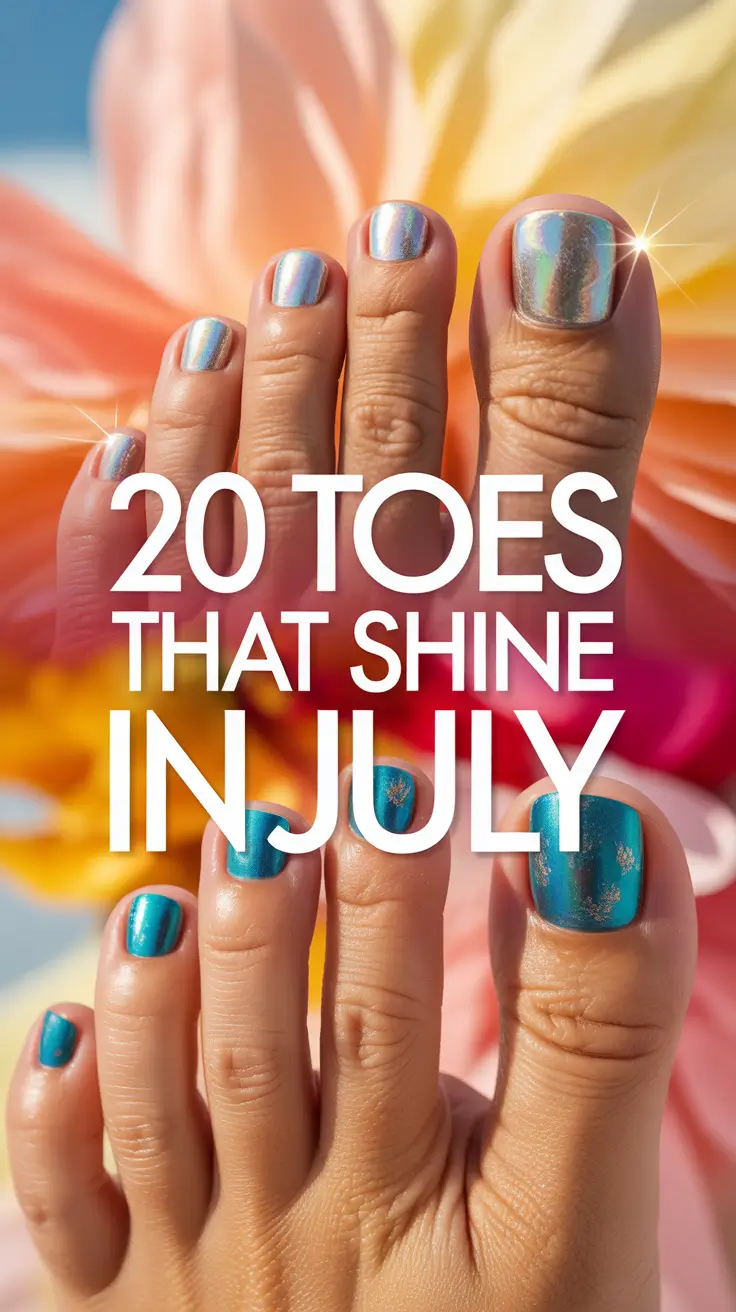 Toes That Shine in July 2025: Bold, Simple & Patriotic Nail Designs for Summer Fun