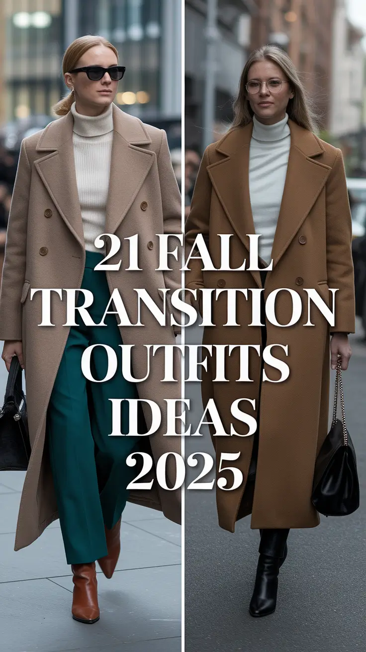 Fall Transition Outfits Ideas 2025: Easy & Stylish Looks for Women’s Casual to Work Days