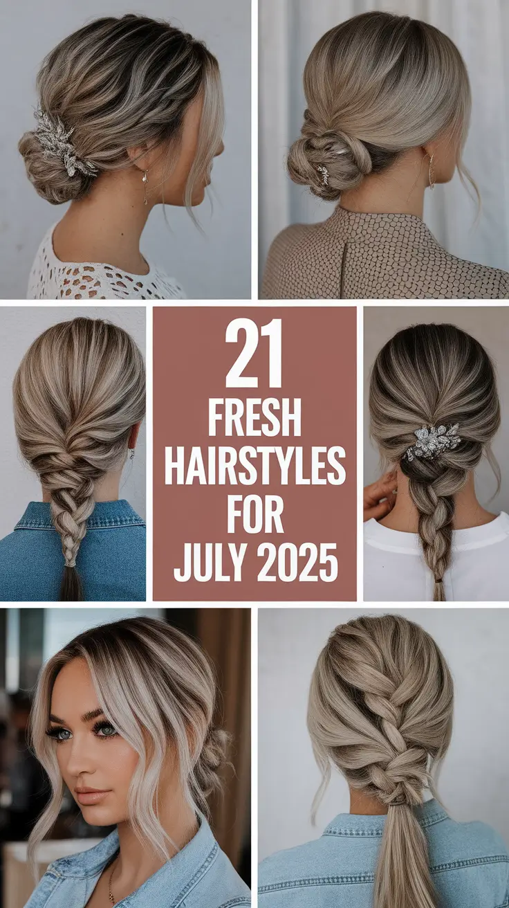 Fresh Hairstyles for July 2025 That Feel Effortless and Festive