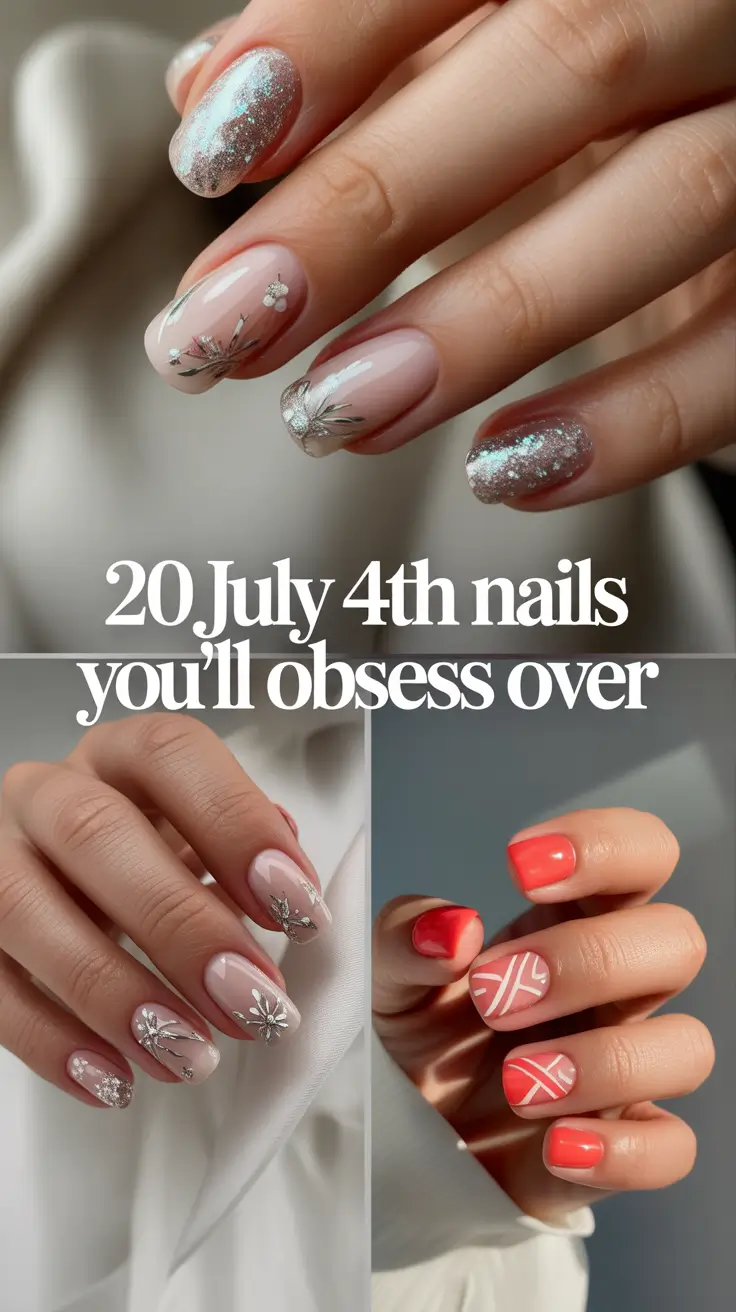 July 4th 2025 Nails You’ll Obsess Over: The Best Short & Classy Holiday Designs