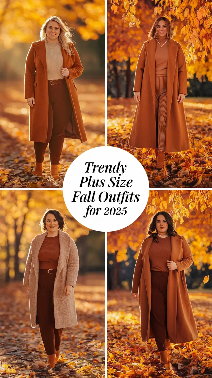 Trendy Plus Size Fall Outfits for 2025: Cozy & Confident Looks to Try Now