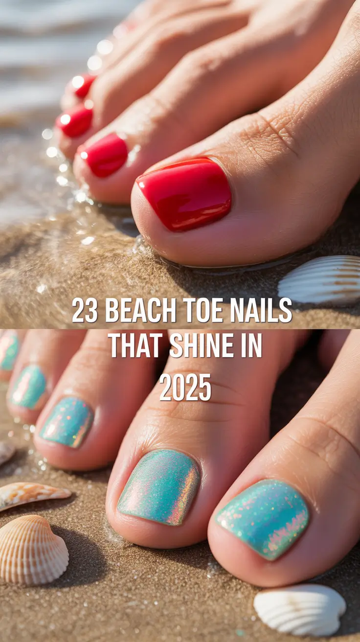 Beach Toe Nails That Shine in 2025: Vacation Tropical Designs You’ll Love