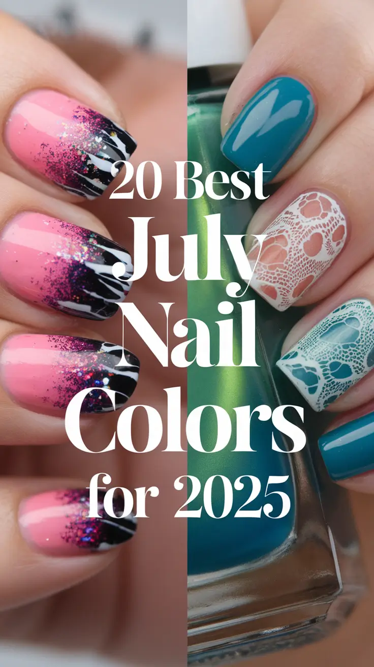 Best July Nail Colors for 2025: Summer-Ready Ideas from Bold to Patriotic