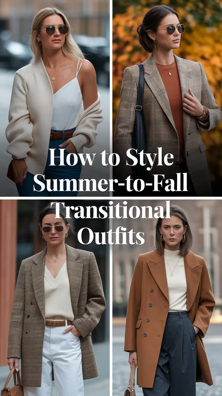 How to Style Summer-to-Fall Transitional Outfits in 2025: Comfy Looks That Work for Real Life