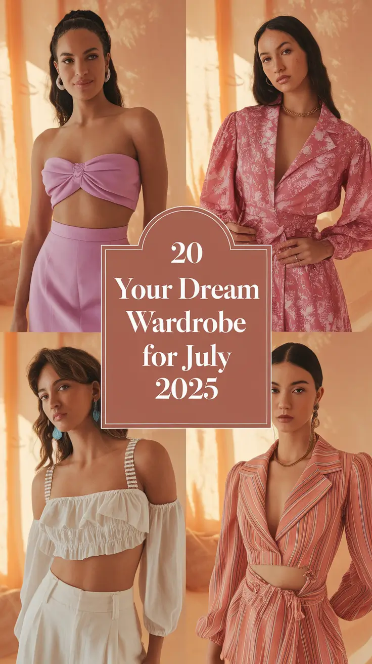 Your Dream Wardrobe for July 2025: Looks to Wear from Greece to London