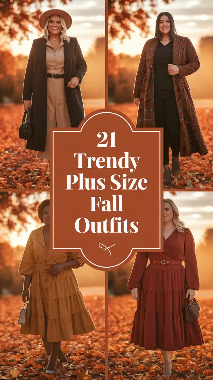 Trendy Plus Size Fall Outfits for 2025: Cozy & Confident Looks to Try Now