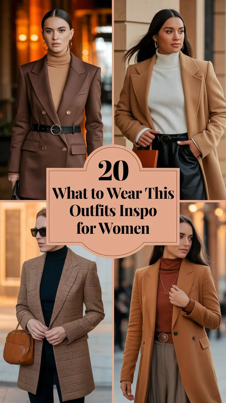 What to Wear This Fall: 2025 Outfits Inspo for Women That Feel Effortless & Trendy