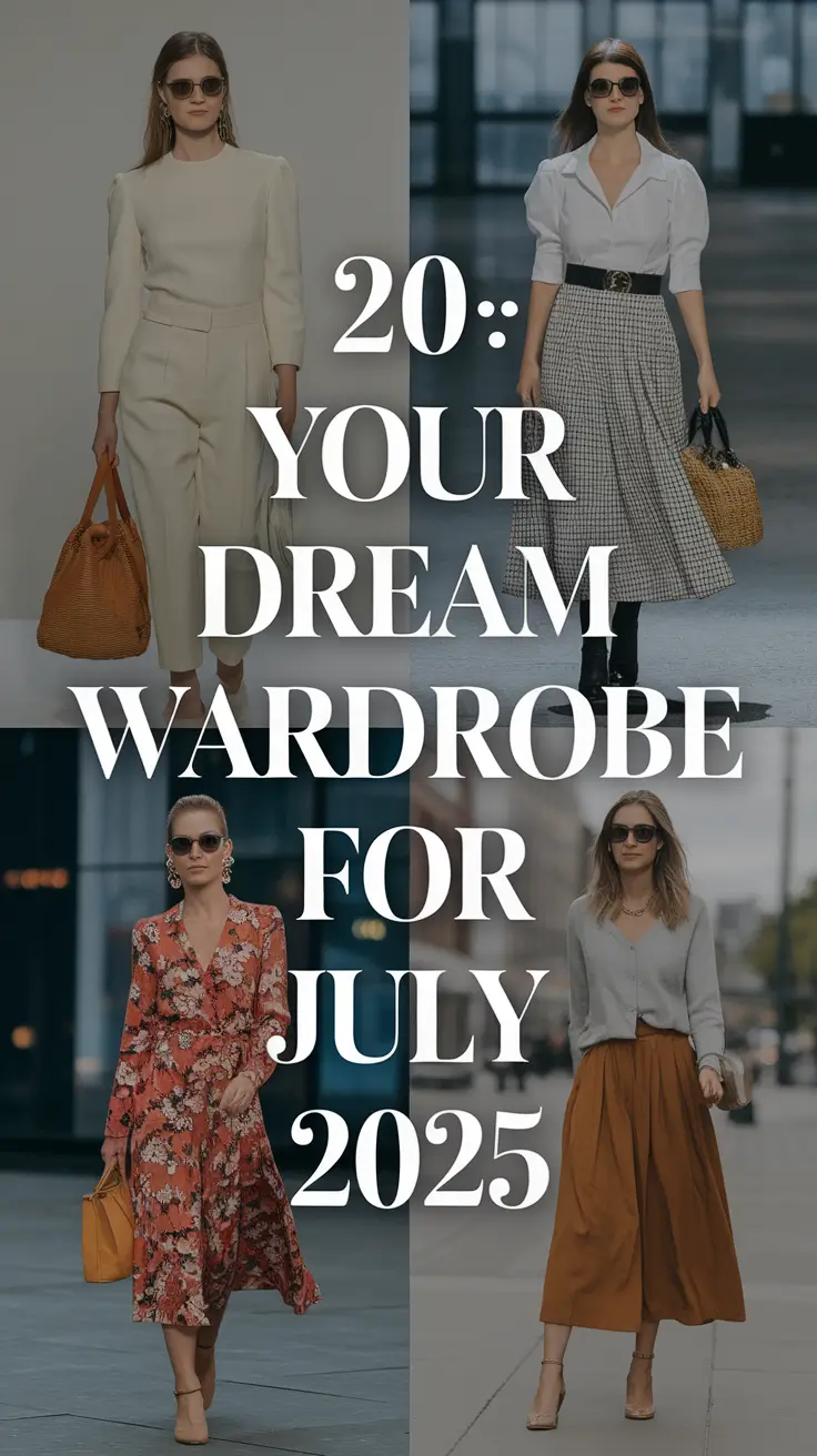 Your Dream Wardrobe for July 2025: Looks to Wear from Greece to London