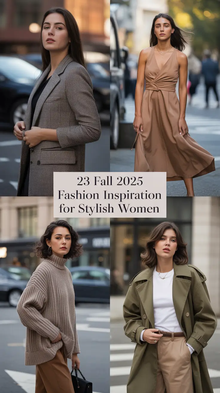 Fall 2025 Fashion Inspiration for Stylish Women: Bold Looks with a European Touch