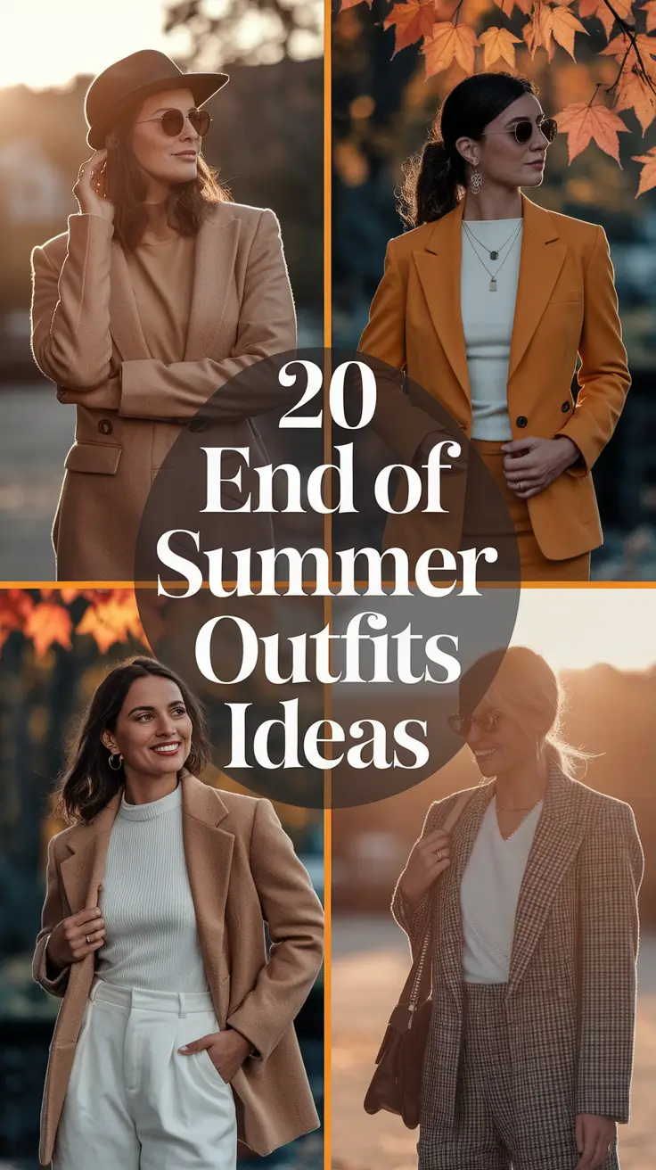 End of Summer Outfits Ideas 2025: Chic & Casual Looks to Wrap Up the Season in Style