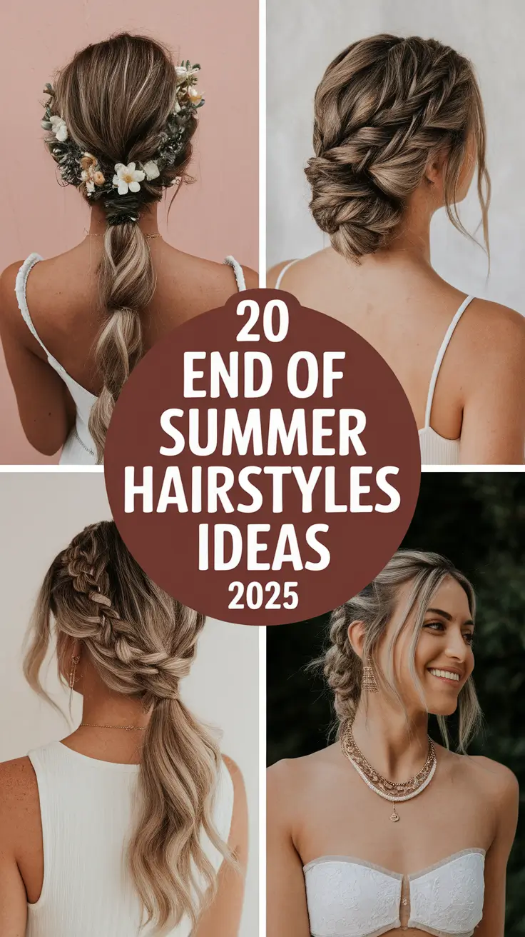 End of Summer Hairstyles Ideas 2025 That Feel Effortless, Cool & Totally You