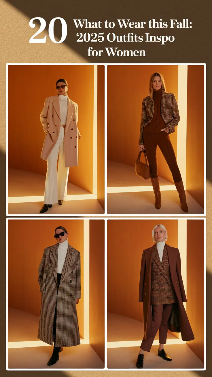 What to Wear This Fall: 2025 Outfits Inspo for Women That Feel Effortless & Trendy