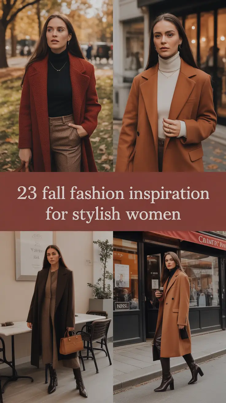 Fall 2025 Fashion Inspiration for Stylish Women: Bold Looks with a European Touch