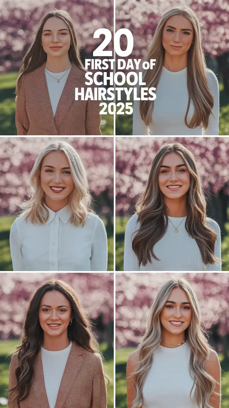 First Day of School Hairstyles 2025 That Are Cute, Easy & Perfect for Teens
