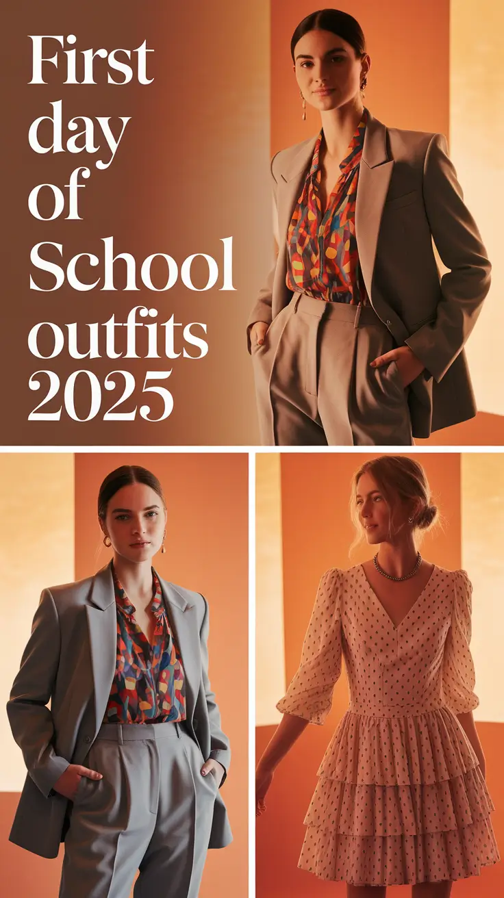 Best First Day of School Outfits 2025 to Dress Impress from 7th Grade to College