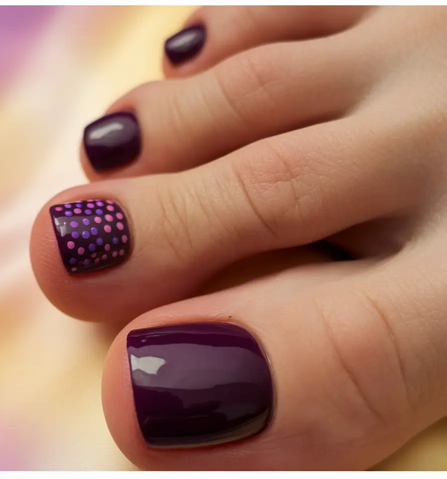 Toe Nail Ideas to Try This August 2025 Dotty Plum Twist