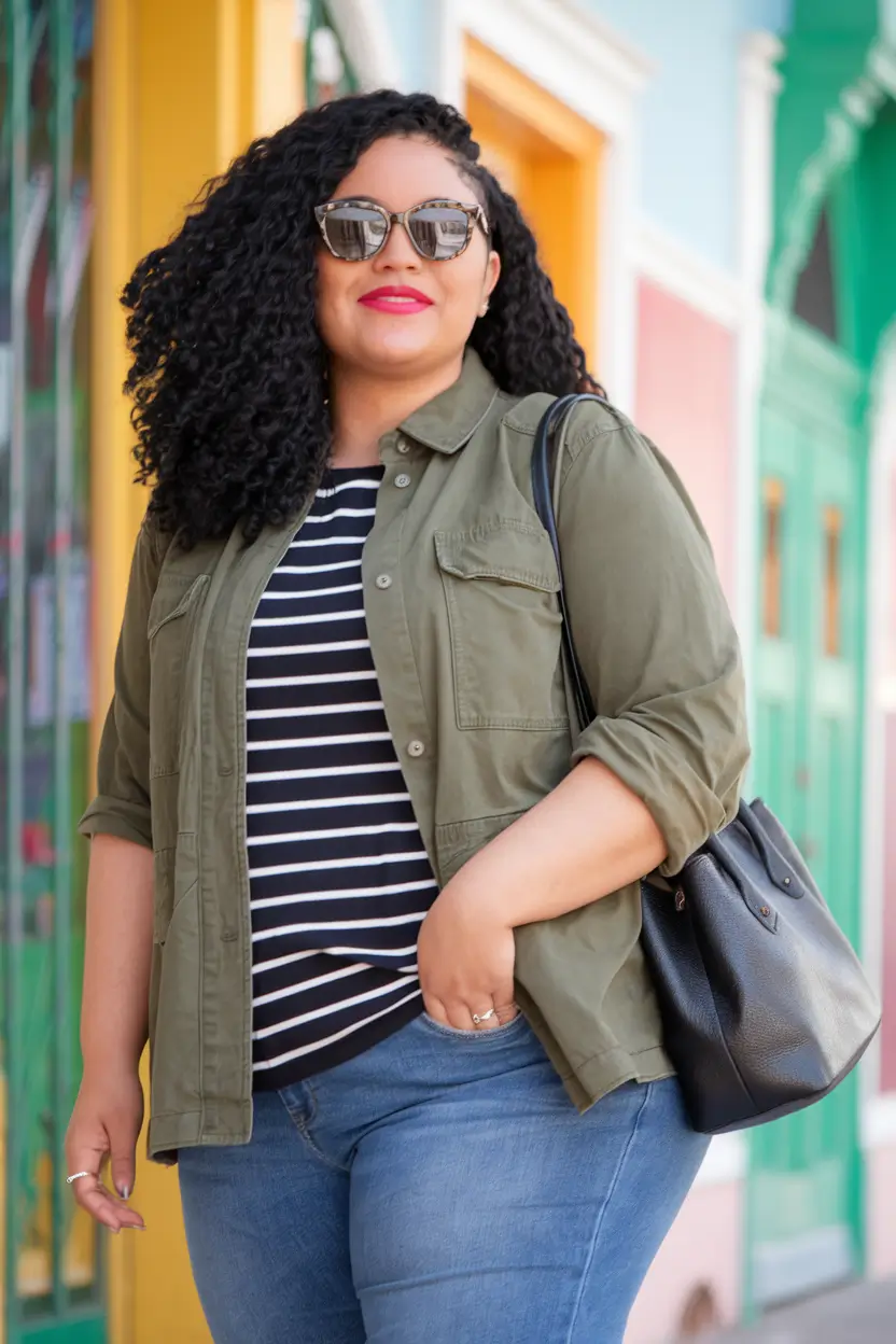Trendy Plus Size Fall outfits for 2025 Street Style Inspired Utility with a Twist