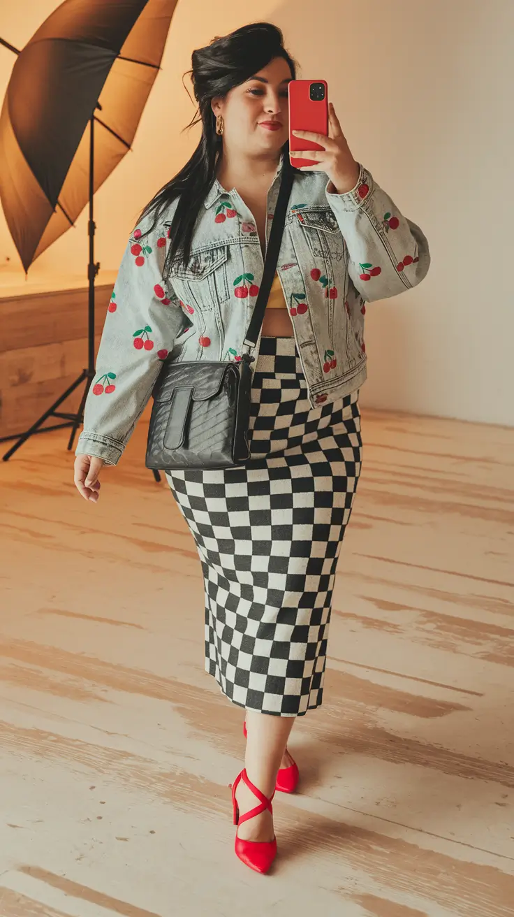 Trendy Plus Size Fall outfits for 2025 Cherry on Top Street Style