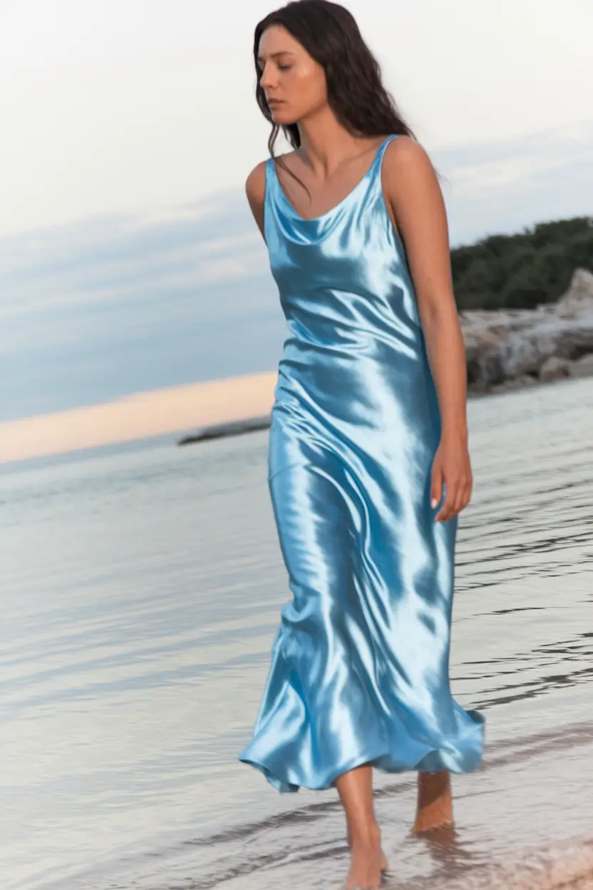 Your Dream Wardrobe for July 2025 Beachside Serenity in Satin
