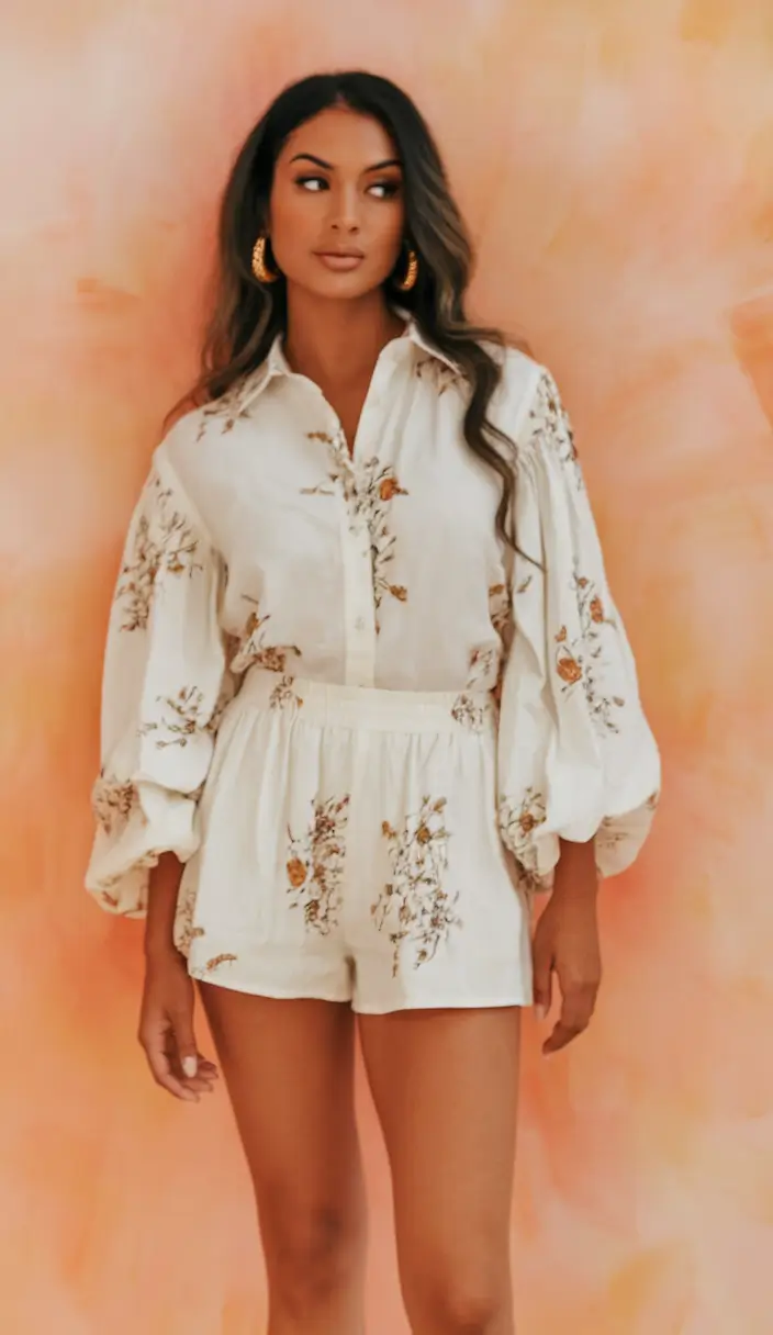 Your Dream Wardrobe for July 2025 Modern Boho in Linen Florals