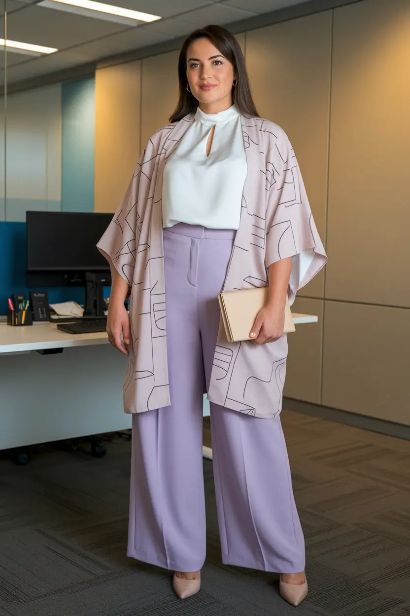 2025 Everyday Fall outfits for women Pastel Power for the Office