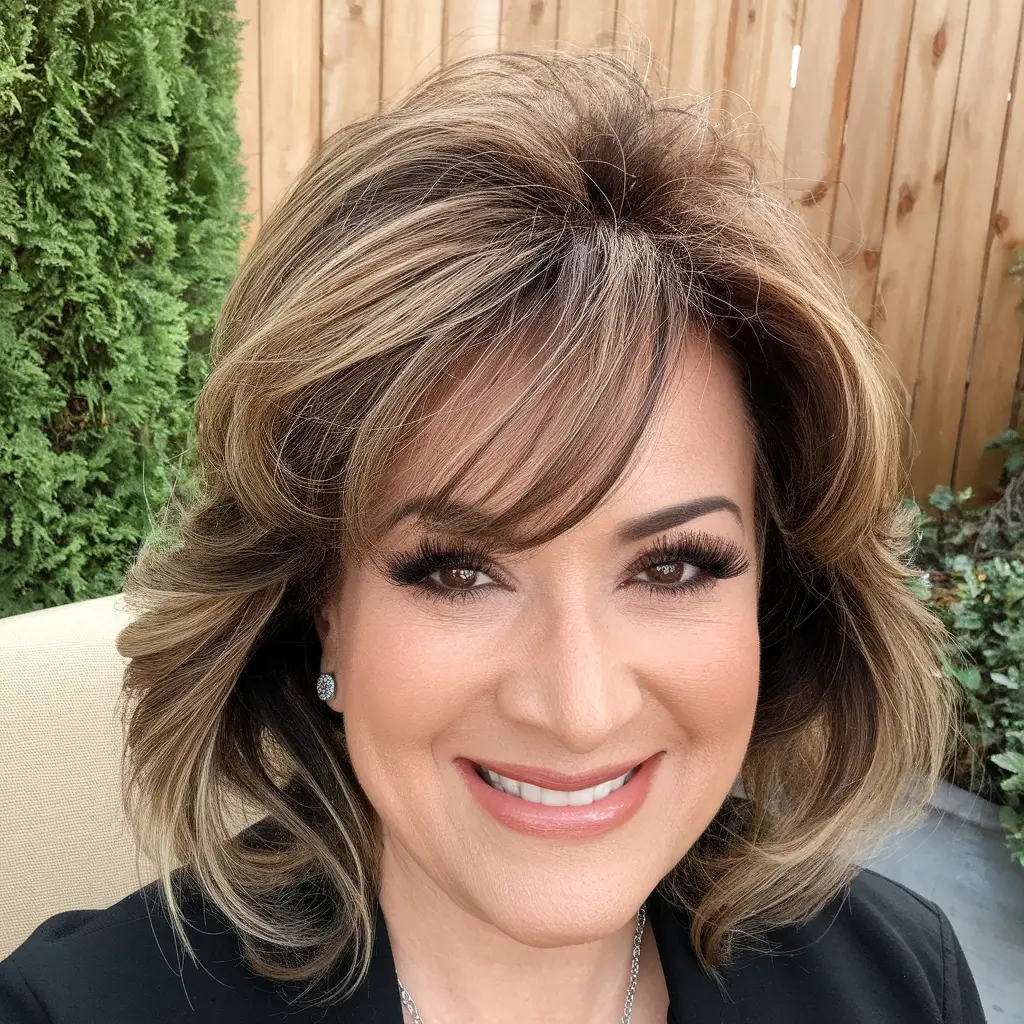 2025 Fall Hair Color Looks for Women 60+ H2