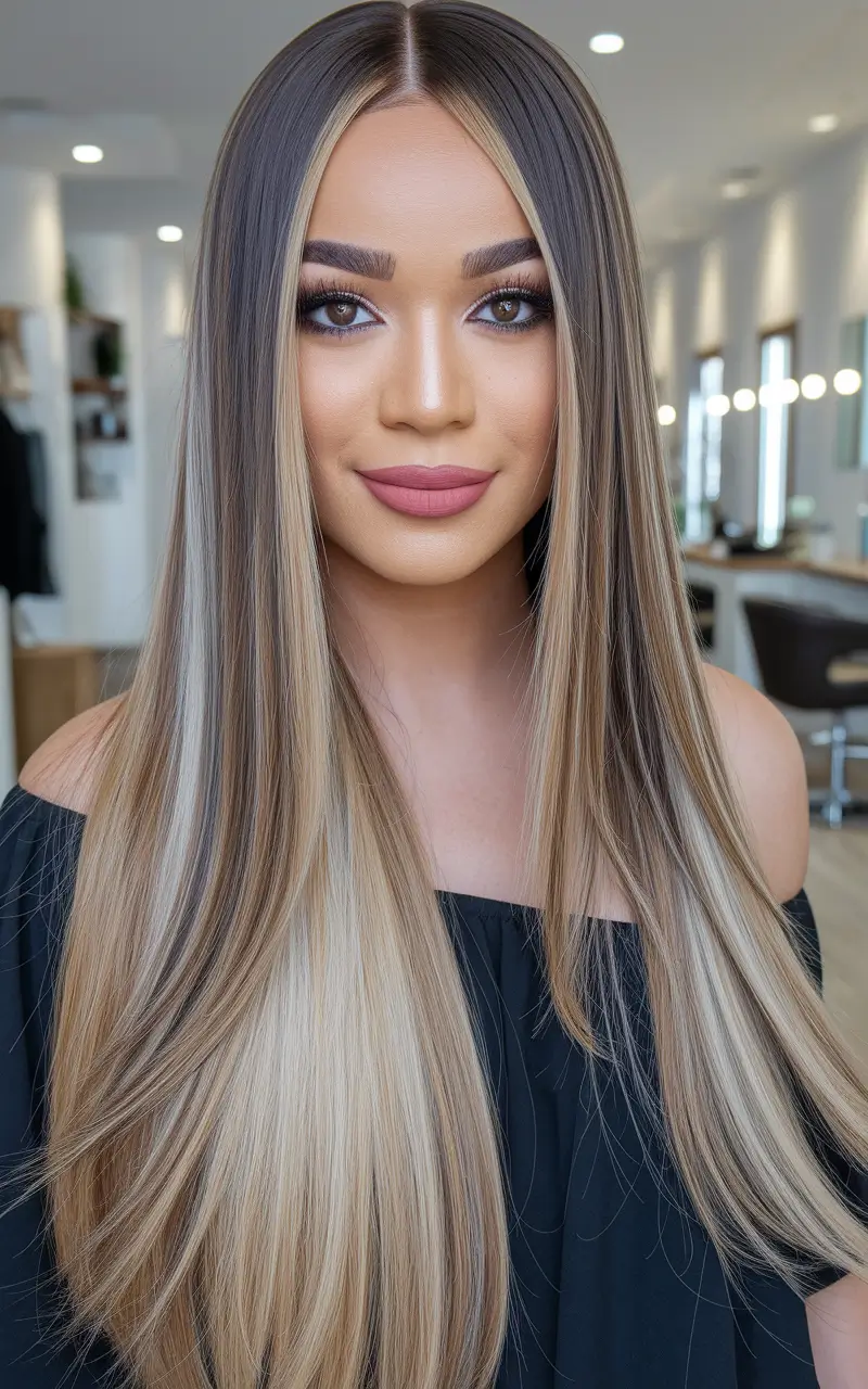 August hair color ideas - summer trends for 2025 | Champagne Blonde Dimension