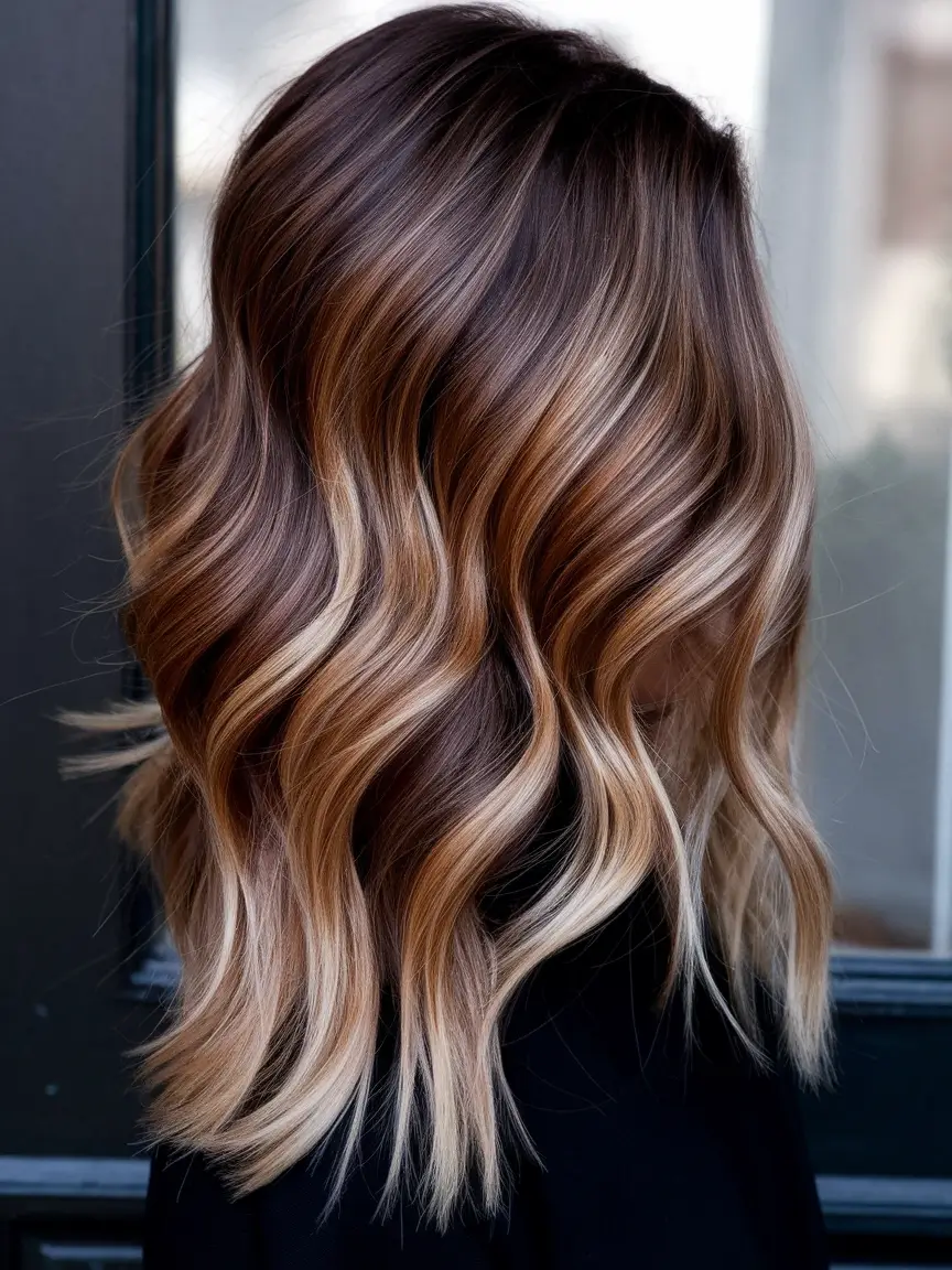 August hair color ideas - summer trends for 2025 | Melted Caramel Balayage