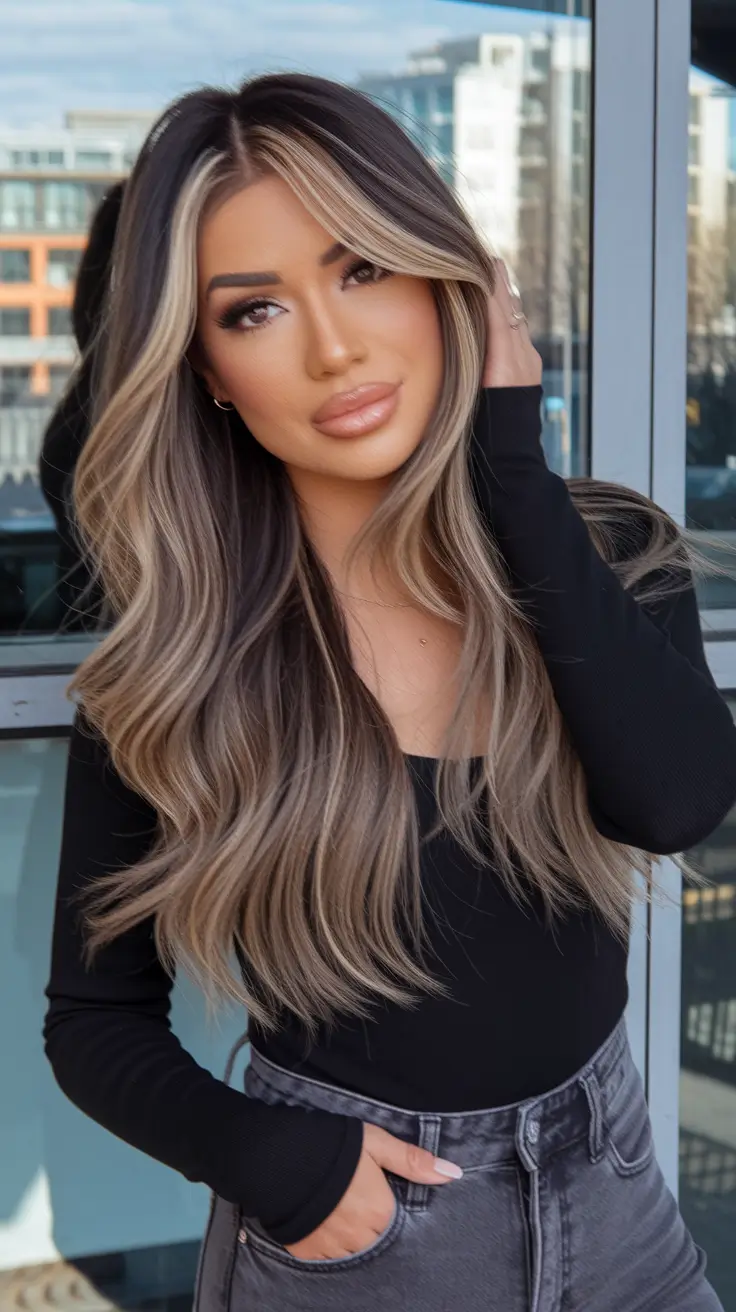 August hair color ideas - summer trends for 2025 | Ash-Melt Balayage