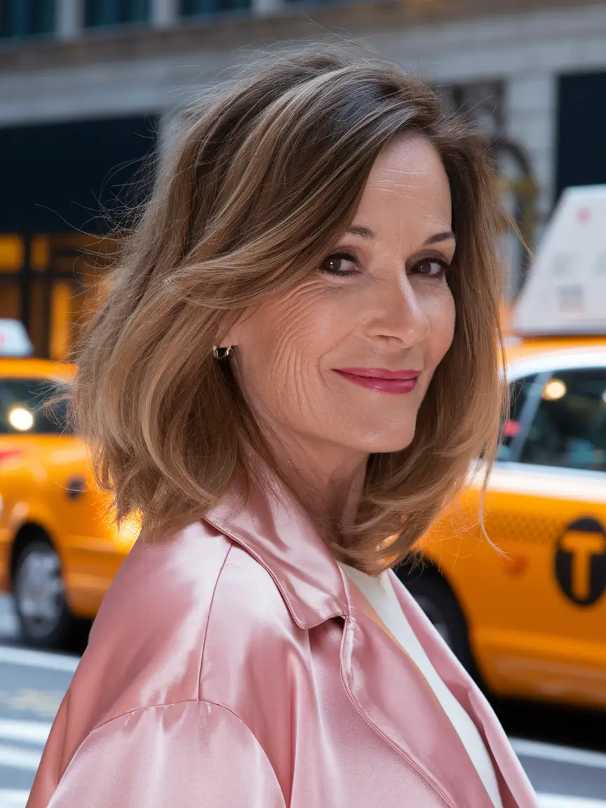 short bob hairstyles women over 40 City Chic Short Layered Bob