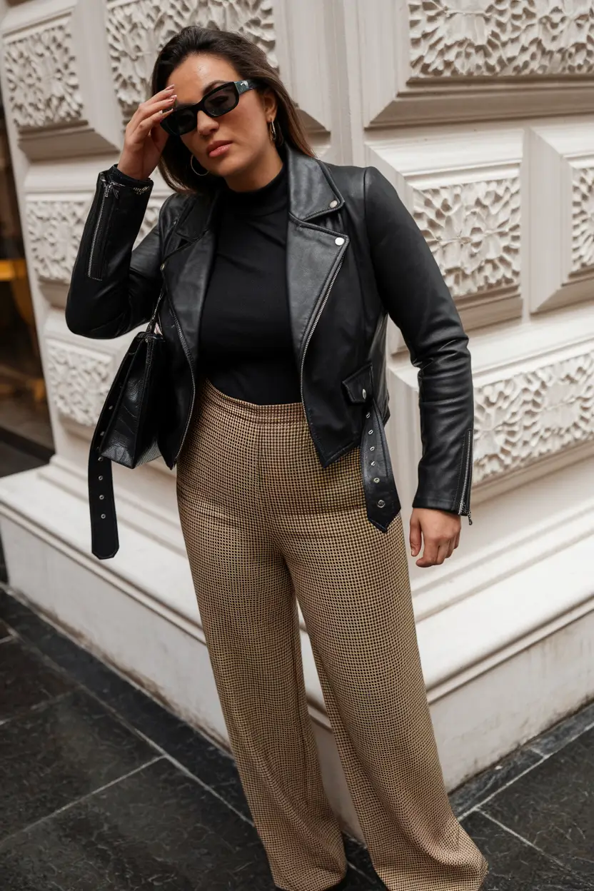 Casual September outfits Ideas 2025 City Edge with Vintage Ease