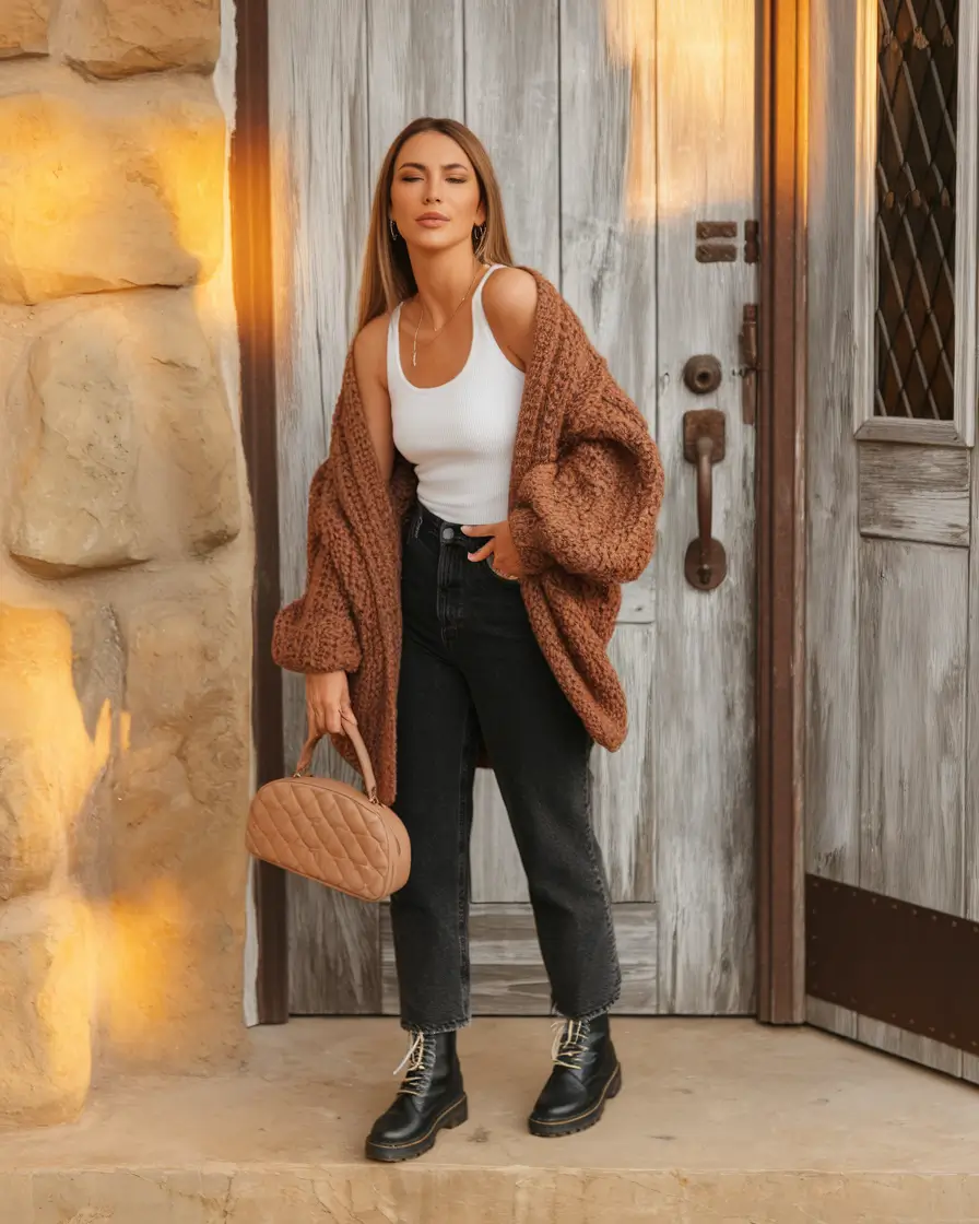 Casual September outfits Ideas 2025 Earthy Texture and Everyday Ease